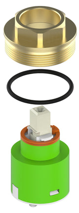 KEUCO Ersatzteile Armaturen Mischwasserkartusche komplett für 51116/51616, 50100000331