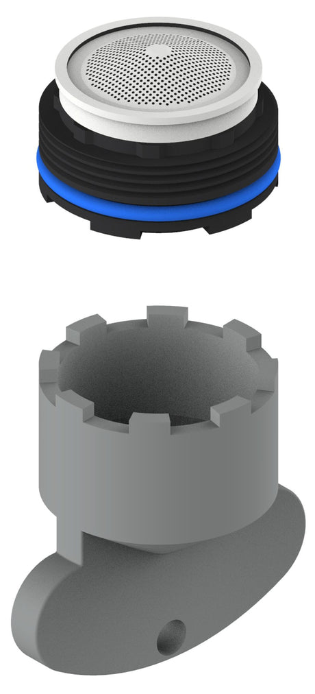 KEUCO Ersatzteile Armaturen Strahlregler mit Zubehör für 53905 / 53908, 50100000383