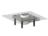 DALLMER Bodenablauf CeraDrain 48 K 10, DN 50, 100 x 100 mm, 513397
