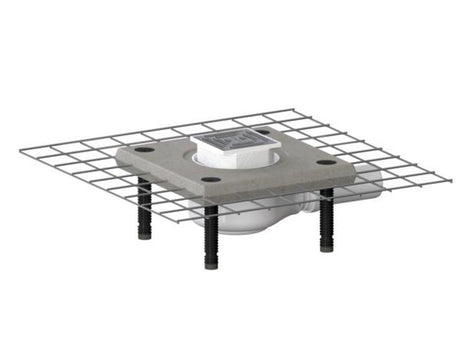 DALLMER Bodenablauf CeraDrain 48 K 10, DN 50, 100 x 100 mm, 513397