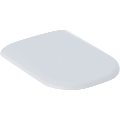 Geberit Smyle WC-Sitz m.AS-Autom., WrapOver,chrom Scharnier,Bef.v.o.,weiß, 500236011