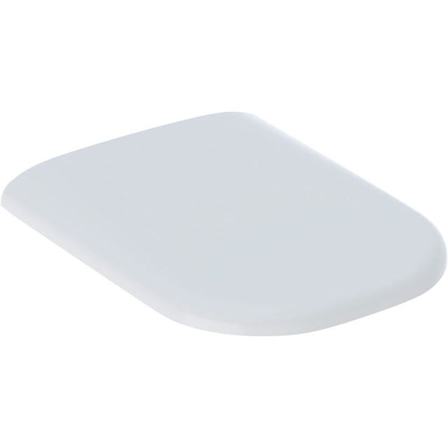 Geberit Smyle WC-Sitz m.AS-Autom., WrapOver,chrom Scharnier,Bef.v.o.,weiß, 500236011