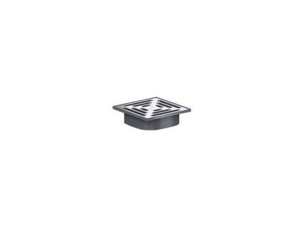 DALLMER Aufsatz DallDrain Pure, 150 x 150 mm, 517166