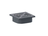 DALLMER Aufsatz DallDrain Pure, 120 x 120 mm, 517289