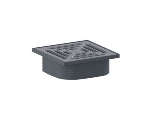 DALLMER Aufsatz DallDrain Pure, 120 x 120 mm, 517289