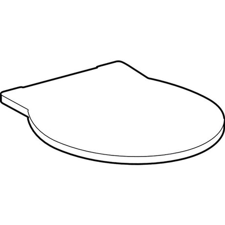 Geberit GE Joly WC-Sitz, weiß Scharniere Edelstahl, 571010000