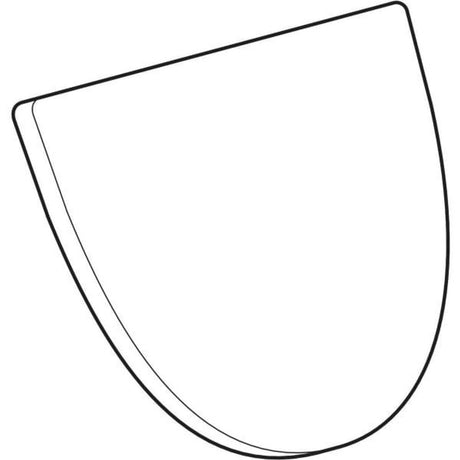 Geberit GE Urinal-Deckel Joly, weiß Scharniere Metall, 572000000
