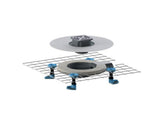 DALLMER Bodenablauf CeraDrain Select Plan, DN 40 , 100 x 100 mm, 518378