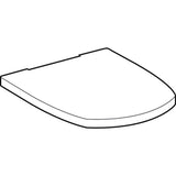 Geberit GE Vitelle WC-Sitz, weiß Scharniere Edelstahl, 573620000
