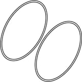 Geberit O-Ringe Set, für Ablaufdeckel für Waschtisch (2 St.) 595754000, 595754000