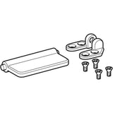 Geberit Set Scharniere für Urinaldeckel Mondo, 596432000