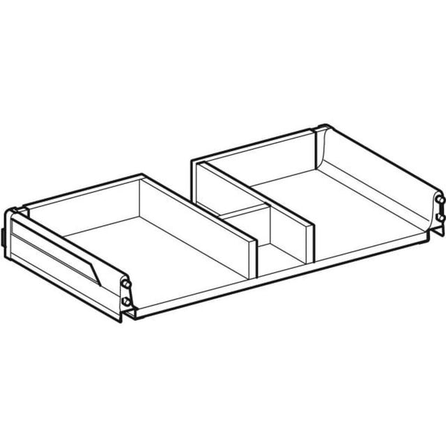 Geberit Schublade m. Ausschnitt f.Waschtisch-Unterbau it!,B=700mm, 597240000