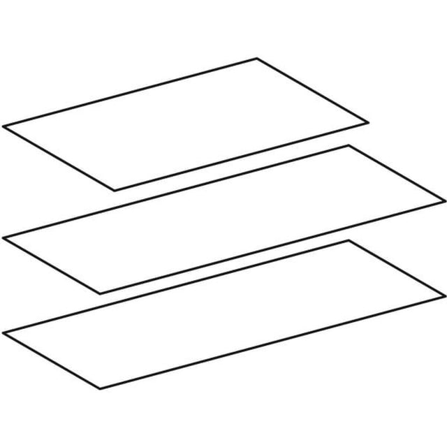 Geberit Set Antirutschmatten f.Waschtisch-Unterbau it!,B=700mm, 597265000