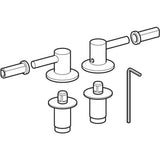 Geberit Scharniere (Set) für WC-Sitz 500 by Citterio, 598130000