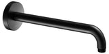 KEUCO Elegance Brausearm Wandanschluß rund 300 mm schwarz matt, 51688370300