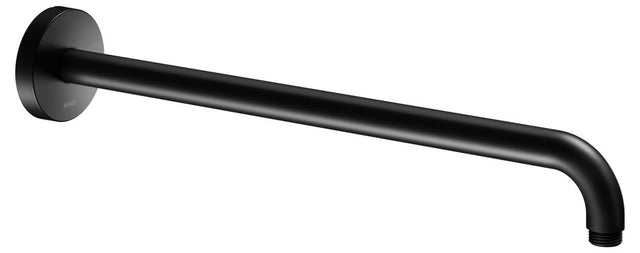 KEUCO Elegance Brausearm Wandanschluß rund 450 mm schwarz matt, 51688370400