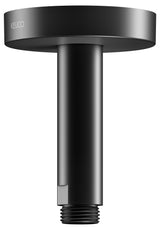 KEUCO Elegance Brausearm Deckenanschluß rund 100 mm schwarz matt, 51689370100