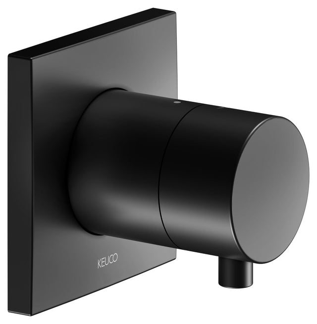 KEUCO IXMO Absperrventil UP DN15 IXMO Comfort, eckig schwarz matt, 59541371002
