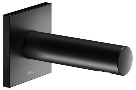 KEUCO IXMO Wanneneinlauf DN15 eckig Ausladung 130 mm schwarz matt, 59545370002