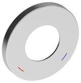 KEUCO IXMO Wandrosette für Einhebelmischer, rund D: 105 mm verchromt, 59551010091