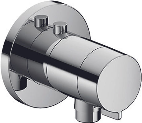 KEUCO IXMO IXMO_solo Thermostat mit Schlauchanschluß eckig verchromt, 59554010002