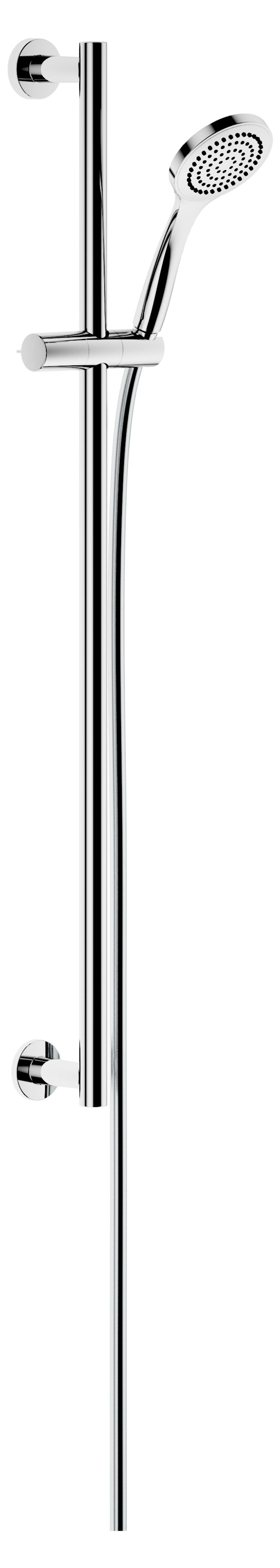 Keuco Brausegarnitur IXMO 855mm Rosette rund verchromt HB 1-strahlig, 59587010921