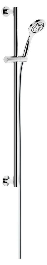 Keuco Brausegarnitur IXMO 855mm Rosette rund verchromt HB 1-strahlig, 59587010921
