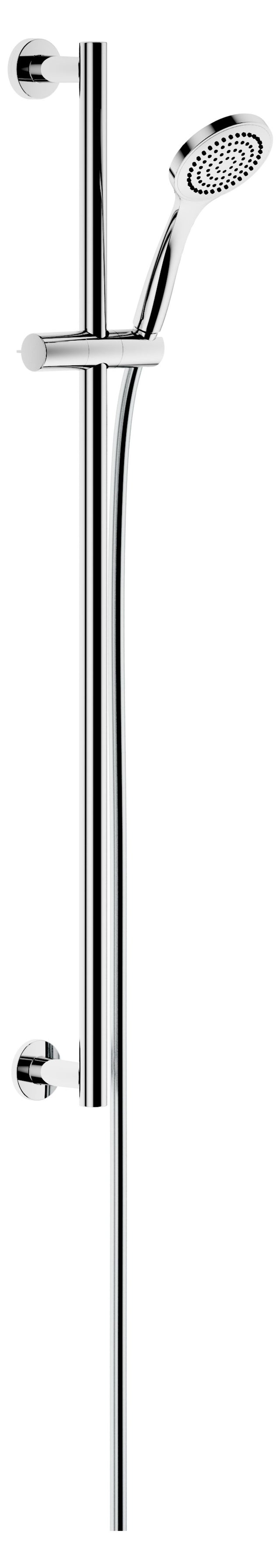 Keuco Brausegarnitur IXMO 855mm Rosette rund verchromt HB 1-strahlig, 59587010921