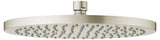 KEUCO Brausen und Brausezubehör Kopfbrause rund 250 mm Nickel gebürstet, 59886050201