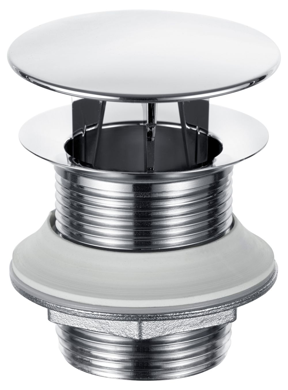 KEUCO Armaturenzubehör Schaftventil G 1 1/4 mit Haube verchromt, 59904010000