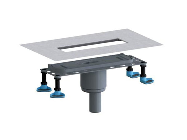 DALLMER Ablaufgehäuse DallFlex senkrecht, DN 50, 539076
