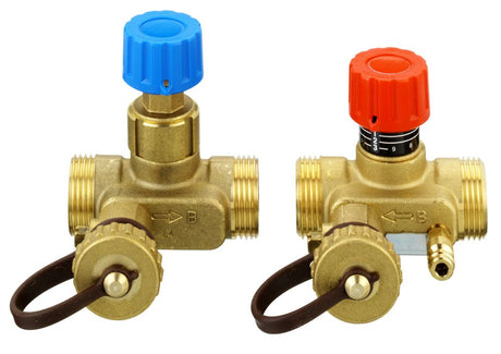 Danfoss Absperr-/Regulierventil USV-Set USV-Set 20 (1 USV-I, 1 USV-M), Rp 3/4, 003Z2142