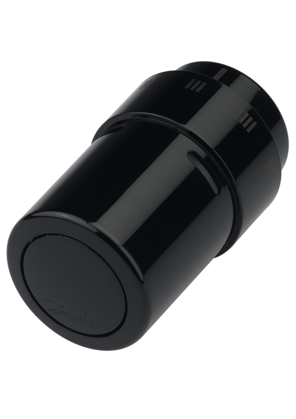 Danfoss Design Fühlerelement RAX eingebauter Fühler, Tiefschwarz, 013G6075