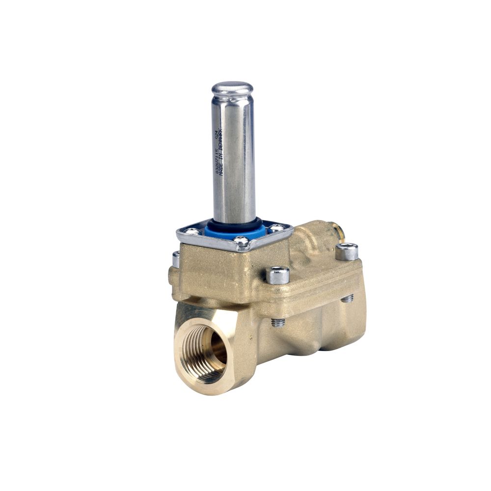 Danfoss Magnetventilgehäuse Eckventil 220B 15B G 1/2, kvs 4,0, servogesteuert, NC, 032U7115
