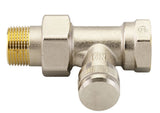 Danfoss Rücklaufverschraubung RLV 20 R 3/4, Durchgang, vernickelt, 003L0146