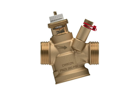 Danfoss druckunabh, Regelventil ABQM 4,0 DN15, 65-650 l/h, m, Messnip, 3/4''AG, 003Z8201