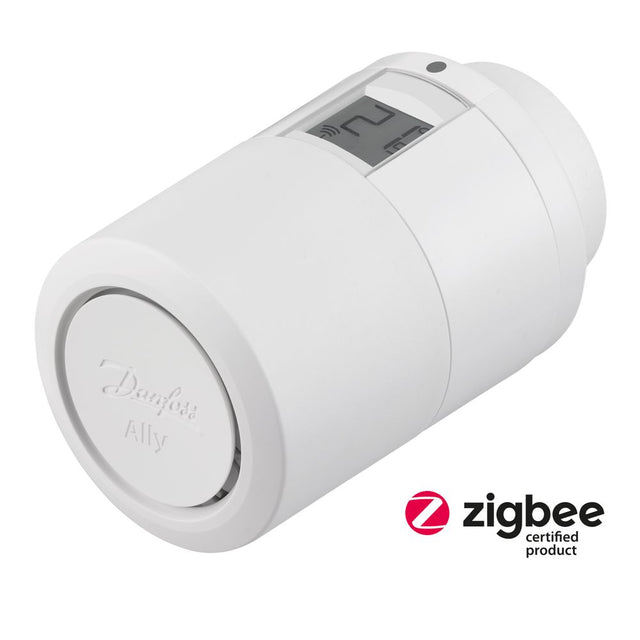 Danfoss elektr, Thermostat Ally, ZigBee 5-35C, für RA u, M30x1,5, PID-Regler, 014G2420