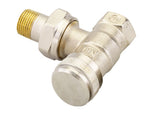 Danfoss Rücklaufverschraubung RLV 10 R 3/8, Eck, vernickelt, 003L0141