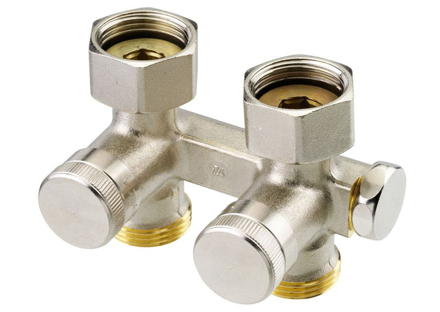 Danfoss Universalverschraubung RLV-K für Ventil-HK, Heizk, G 3/4, Durchgang, 003L0281