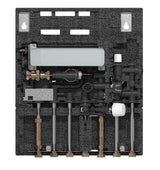 Danfoss Wohnungsstation EvoFlat 4,0 F4 Eckeinstieg für Heizkörper, 10 bar, 95C, 183B1503