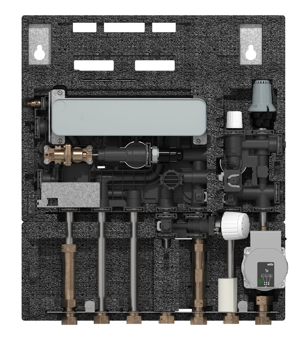 Danfoss Wohnungsstation EvoFlat 4,0 M1 für Fußbodenheizung, 10 bar, 95C, 183B2000