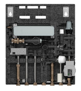 Danfoss Wohnungsstation EvoFlat 4,0 M1 für Fußbodenheizung, 10 bar, 95C, 183B2000