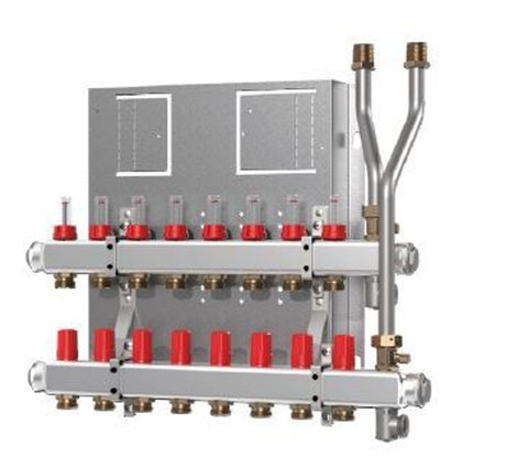 Danfoss Heizkreisverteiler Typ Sicherheitsgruppe mit 4 Heizkreisen, 145H0904