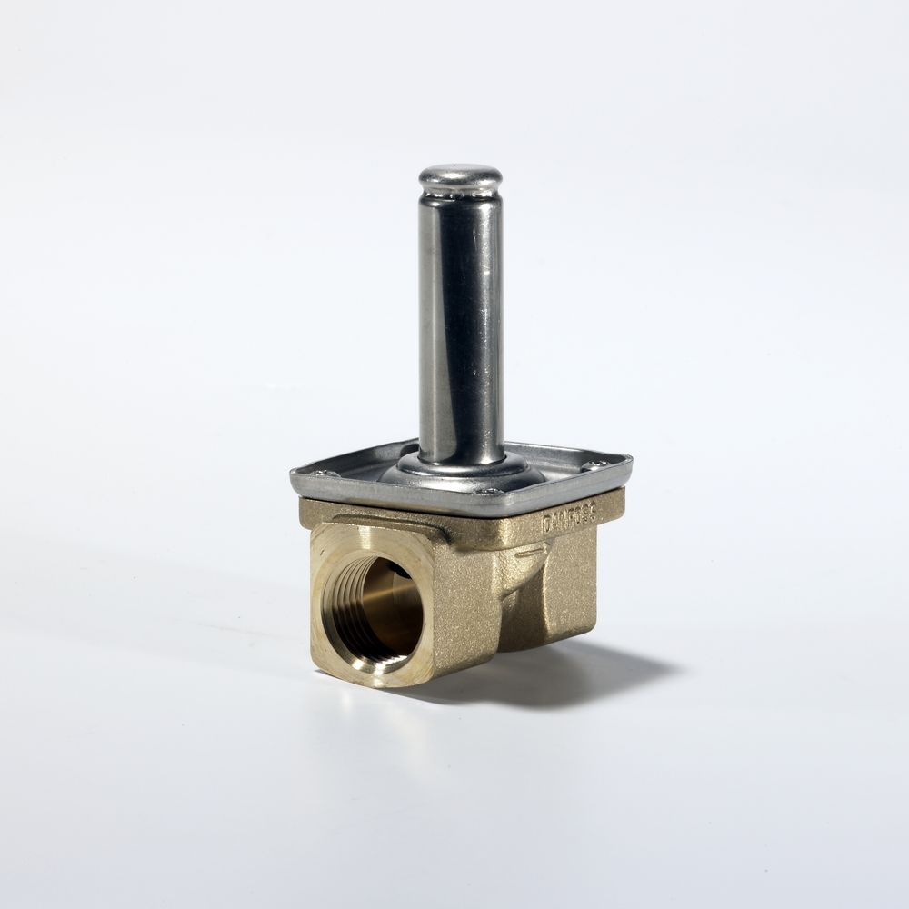 Danfoss Magnetventilgehäuse Eckventil 210B 10B G 1/2, kvs 1,5, NC, 032U3618