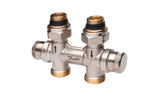 Danfoss dynamischer Hahnblock RLV-KDV für Ventil-HK R 1/2'', Durchgang, 013G7870