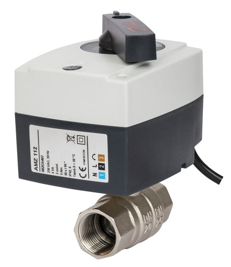 Danfoss motorischer Kugelhahn AMZ112 2-Wege, DN 32, 24Vac, Auf/Zu, 082G5403
