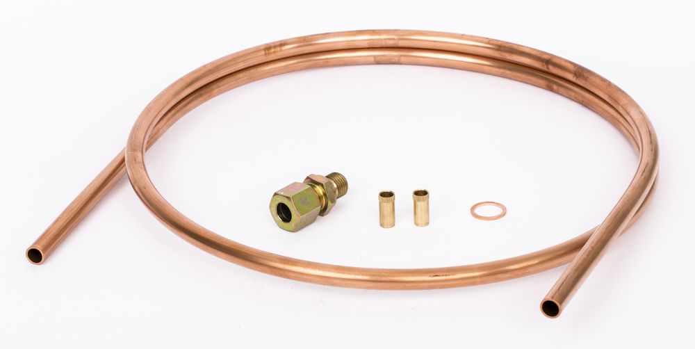 Danfoss Steuerleitung AF Cu-Rohr d:10 x 1 mm x 1500 mm, G1/4, 003G1391