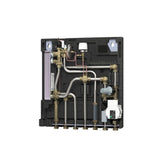 Danfoss Wohnungsstation Evoflat MSS 1 Eckeinstieg NT-Heizung, 43kW, Dämmhaube, HTC, 145B1754