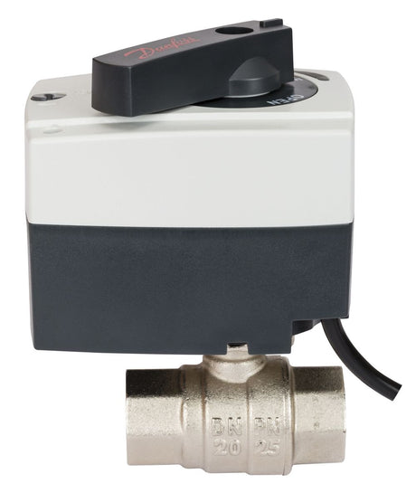 Danfoss motorischer Kugelhahn AMZ112 2-Wege, DN20, 230Vac, Auf/Zu, 082G5407