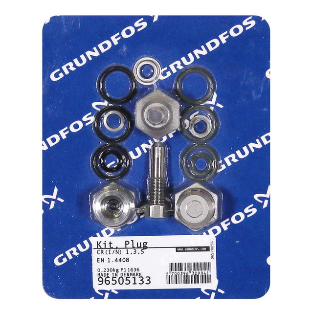 GRUNDFOS Ersatzteil Kit Stopfen für CR(I/N)1,3+5, 96505133
